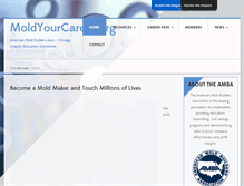 Tablet Screenshot of moldyourcareer.org